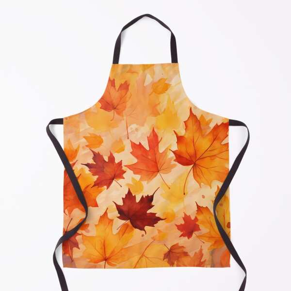 Item preview, Autumn Leaf Brushstrokes Pattern #15 designed and sold by NatureSight.