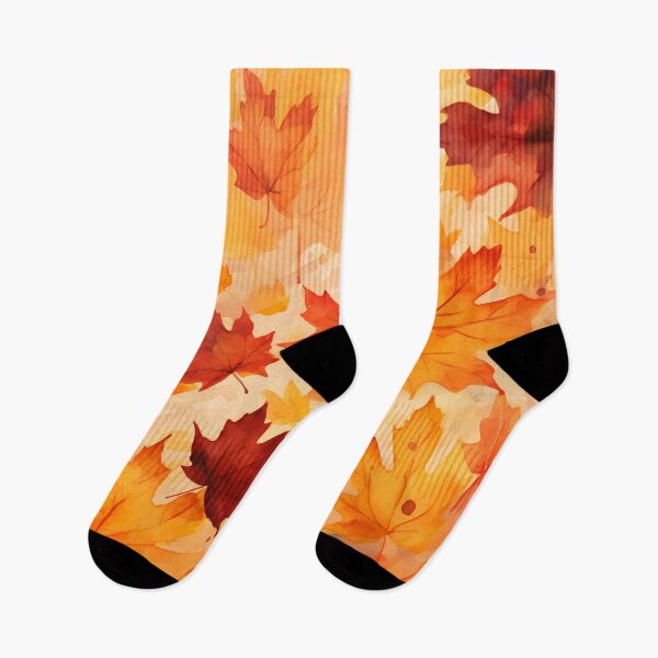 Item preview, Autumn Leaf Brushstrokes Pattern #15 designed and sold by NatureSight.