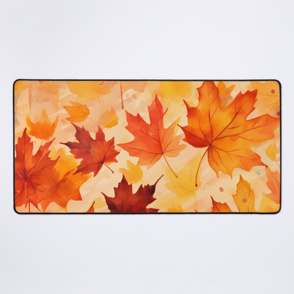 Item preview, Autumn Leaf Brushstrokes Pattern #15 designed and sold by NatureSight.