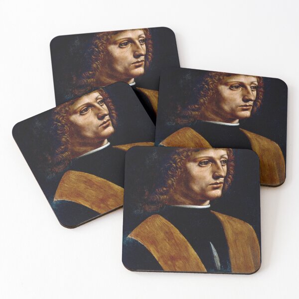 Item preview, Leonardo da Vinci's The Portrait of a Musician (circa 1483–1487) designed and sold by My Artprintz.