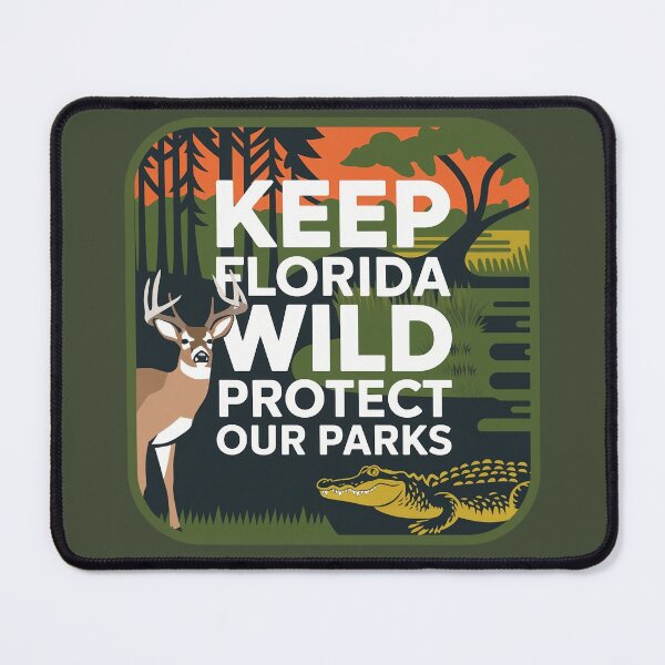Item preview, Keep Florida Wild: Protect Our Parks Perfect Gifts For Nature Lovers designed and sold by SophiaKoorArt.