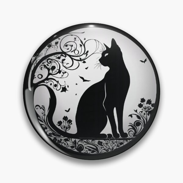 Item preview, Black cat designed and sold by MagelliShop.