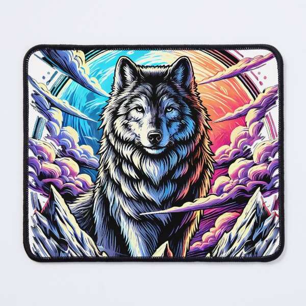 Item preview, Wolf in the mountain hikers and campers designed and sold by nodij.
