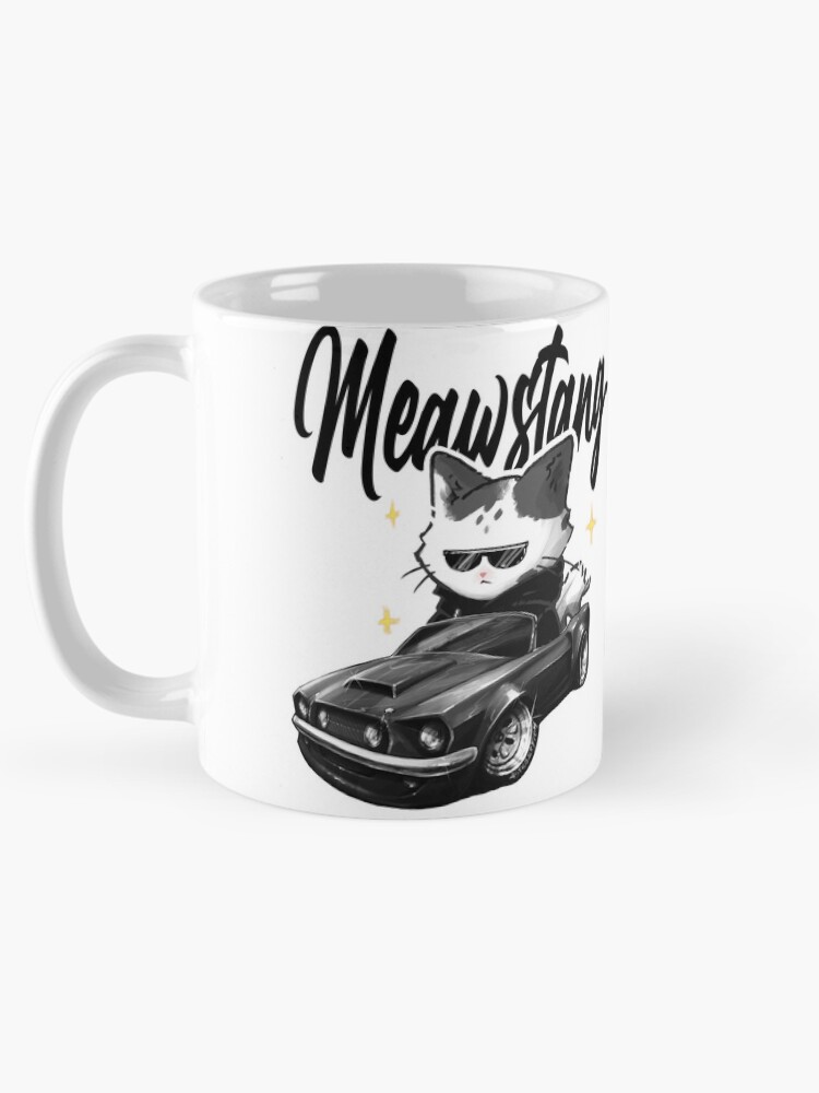 Thumbnail 5 of 6, Coffee Mug, Cats in Control designed and sold by AstroStyleh.
