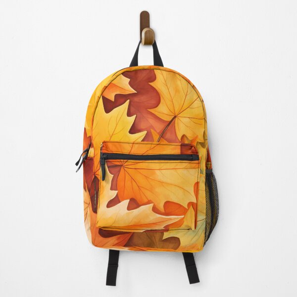 Item preview, Autumn Leaf Brushstrokes Pattern #16 designed and sold by NatureSight.