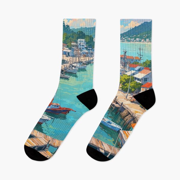Item preview, Puerto Barrios Port, Guatemala, Caribbean Coast designed and sold by Worldscape Wonders.