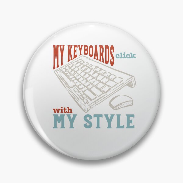 Item preview, Funny Custom Mechanical Keyboard Humor designed and sold by whyitsme.