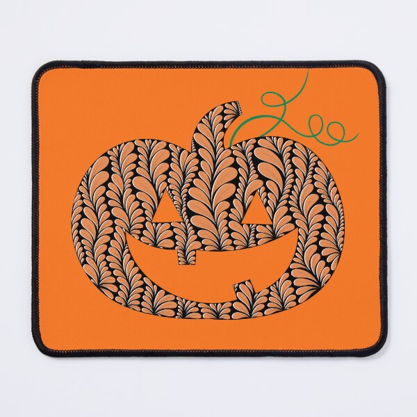 Item preview, Zen Petal Art - Cute Orange Halloween Pumpkin Jack O Lantern designed and sold by SpeakBoldly.