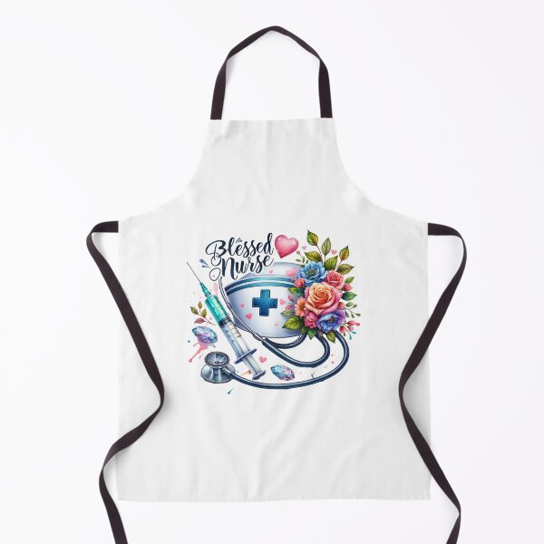 Item preview, Blessed Nurse – Floral Cap Tribute designed and sold by artedigital99.