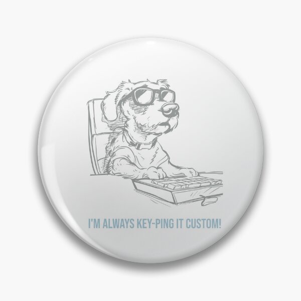 Item preview, Funny Custom Mechanical Keyboard Humor and Keyboard Pun designed and sold by whyitsme.
