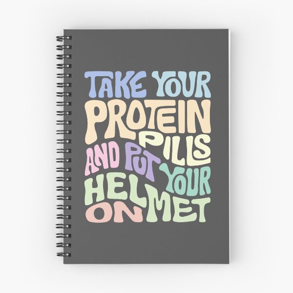 Item preview, Take Your Protein Pills And Put Your Helmet On Word Art designed and sold by Unhinged Heather.