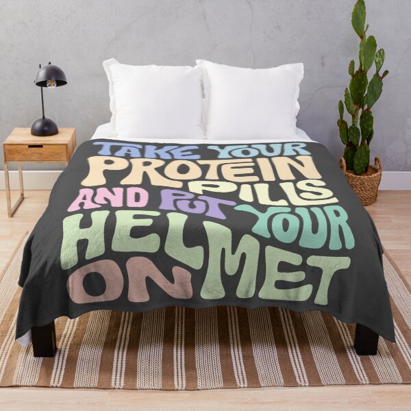 Item preview, Take Your Protein Pills And Put Your Helmet On Word Art designed and sold by Unhinged Heather.