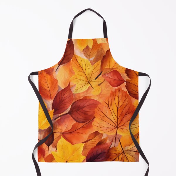 Aperçu de l'œuvre Motif de coups de pinceau de feuilles d'automne n° 19 créée et vendue par NatureSight.