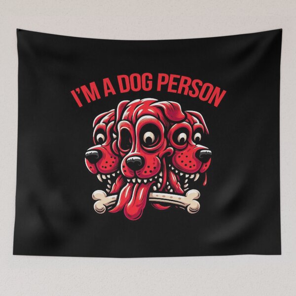 Item preview, Spooky Dog With 3 Heads designed and sold by ZAIKY DREAMS.