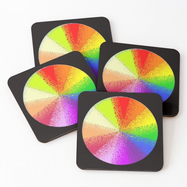 Item preview, Rainbow glass clock designed and sold by TerenceLacey.