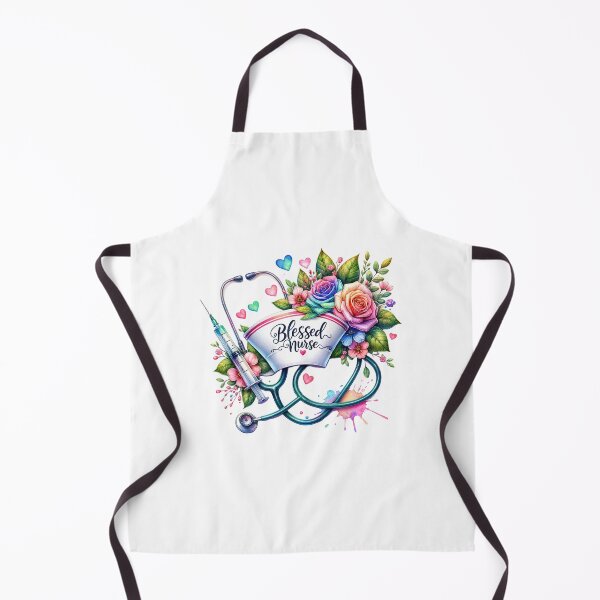 Item preview, Blessed Nurse – Floral Cap Tribute designed and sold by artedigital99.