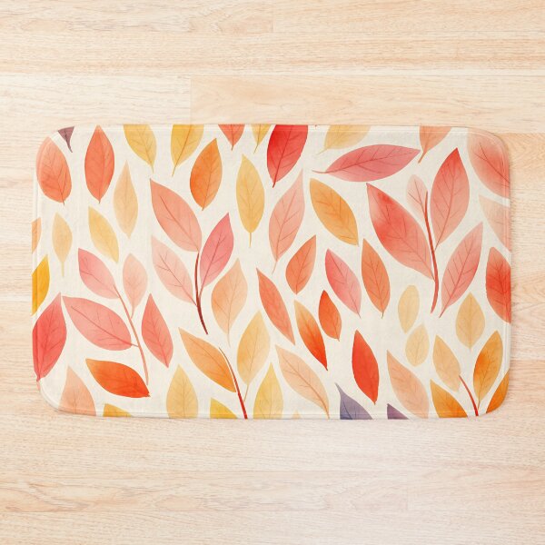 Item preview, Autumn Leaf Brushstrokes Pattern #20 designed and sold by NatureSight.