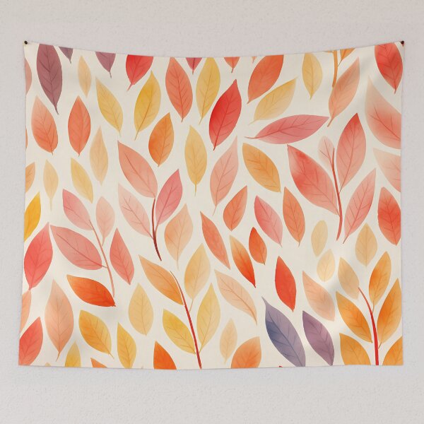 Item preview, Autumn Leaf Brushstrokes Pattern #20 designed and sold by NatureSight.