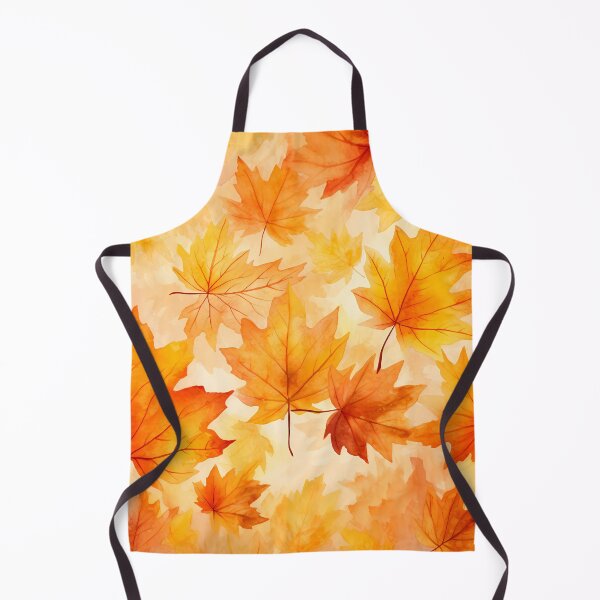 Item preview, Autumn Leaf Brushstrokes Pattern #21 designed and sold by NatureSight.