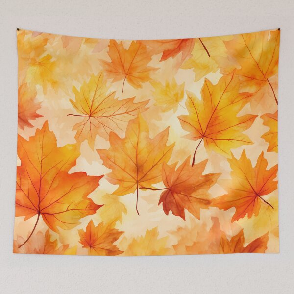 Item preview, Autumn Leaf Brushstrokes Pattern #21 designed and sold by NatureSight.