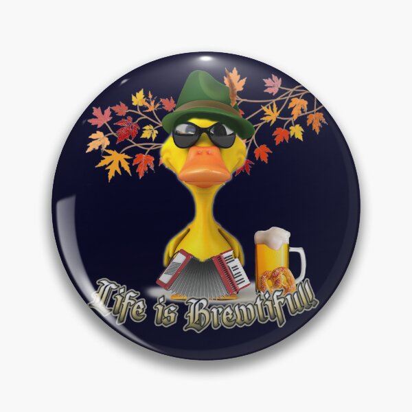 Item preview, BREWSTER THE DUCK   LIFE IS BREWTIFUL COLLECTION designed and sold by THE AMERICAN TEEVANGELIST.