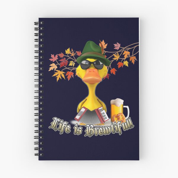 Item preview, BREWSTER THE DUCK   LIFE IS BREWTIFUL COLLECTION designed and sold by THE AMERICAN TEEVANGELIST.