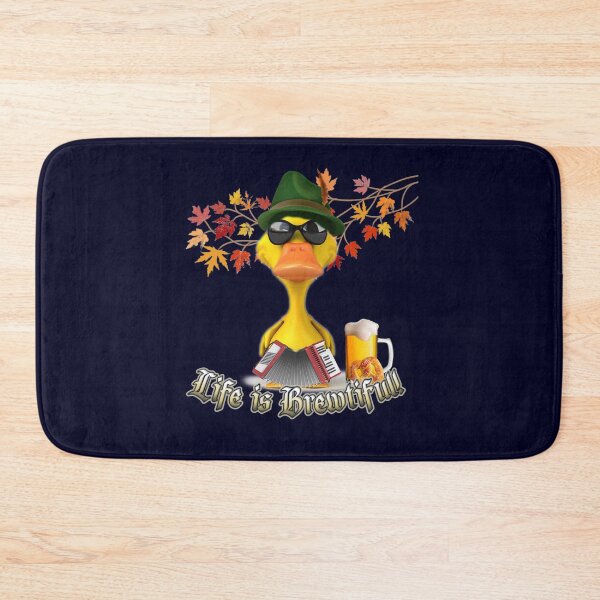 Item preview, BREWSTER THE DUCK   LIFE IS BREWTIFUL COLLECTION designed and sold by THE AMERICAN TEEVANGELIST.