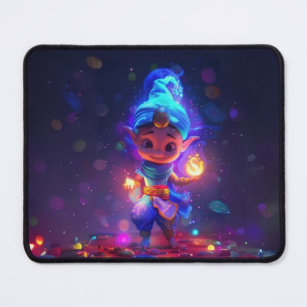 Item preview, Magical Neon Genie designed and sold by Sillytoe.