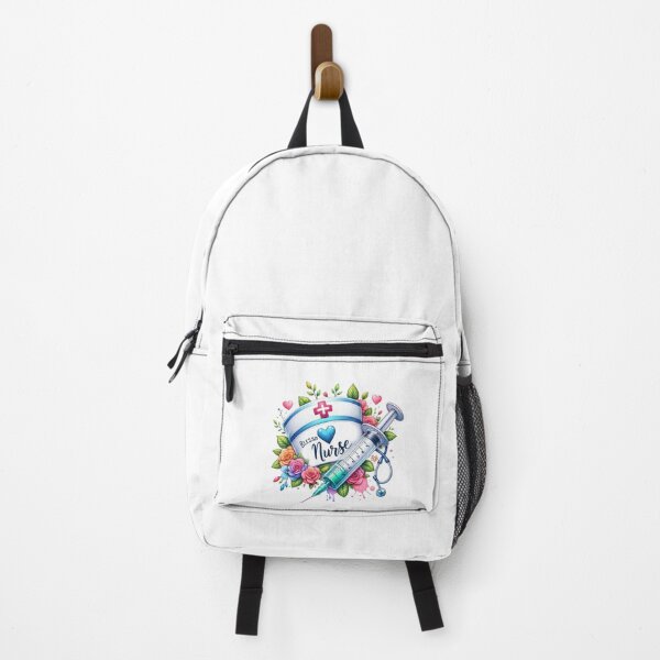 Item preview, "Florals & Cap – Nurse’s Grace" designed and sold by artedigital99.