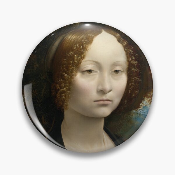 Item preview, Ginevra de' Benci (1474-1478) by Leonardo da Vinci. designed and sold by My Artprintz.