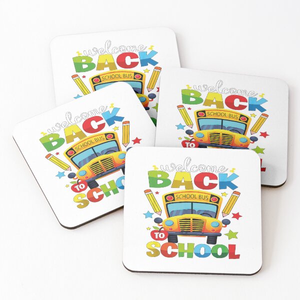 Item preview, Welcome Back To School Bus Happy First Day Of School Student  designed and sold by iam8lu3.