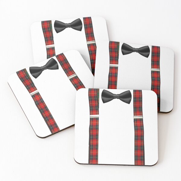Item preview, Tartan Braces Dickiebow designed and sold by Flirt-Teez.
