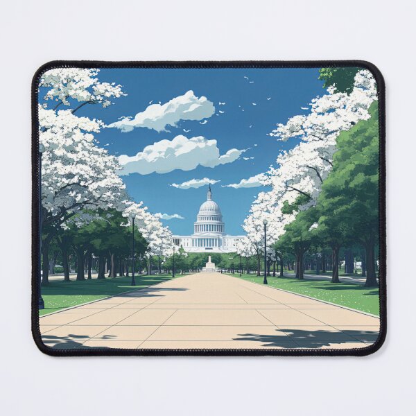 Item preview, District of Columbia state | Anime style designed and sold by ComicsFactory.
