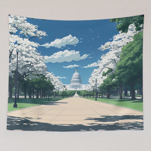 Artikelvorschau, Bundesstaat District of Columbia | Anime-Stil entworfen und verkauft von ComicsFactory.