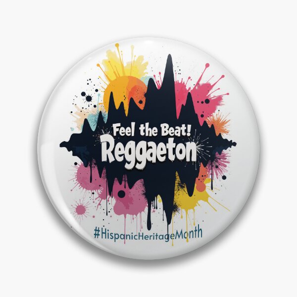Artikelvorschau, Fühle den Beat! Reggaeton - Hispanic Heritage Month Musikdesign entworfen und verkauft von QuirkPrint.