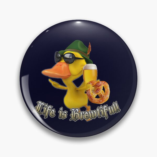 Item preview,  BREWSTER THE DUCK   LIFE IS BREWTIFUL COLLECTION designed and sold by THE AMERICAN TEEVANGELIST.