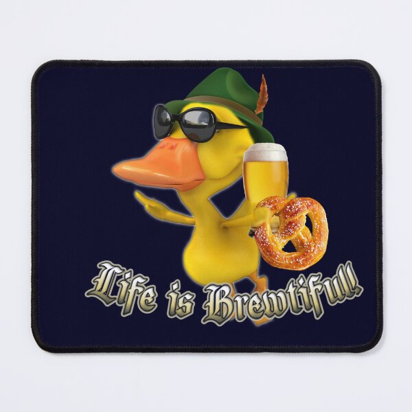 Item preview, BREWSTER THE DUCK LIFE IS BREWTIFUL COLLECTION designed and sold by THE AMERICAN TEEVANGELIST.