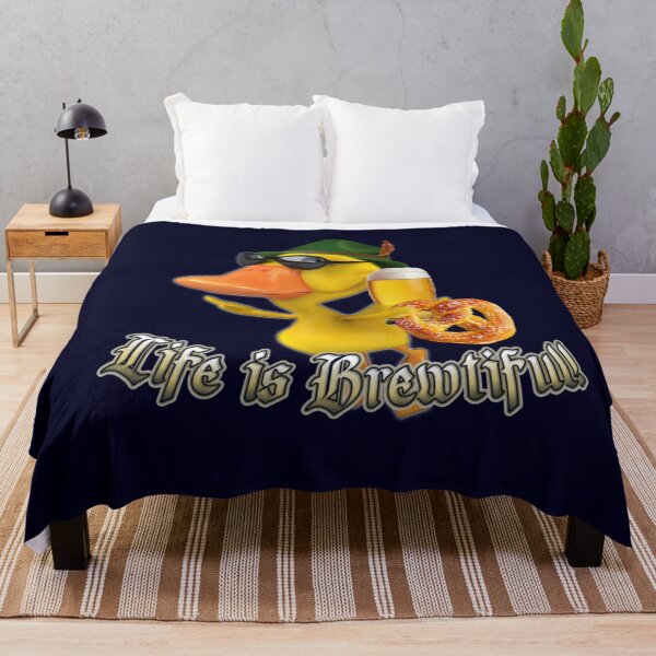 Item preview,  BREWSTER THE DUCK   LIFE IS BREWTIFUL COLLECTION designed and sold by THE AMERICAN TEEVANGELIST.
