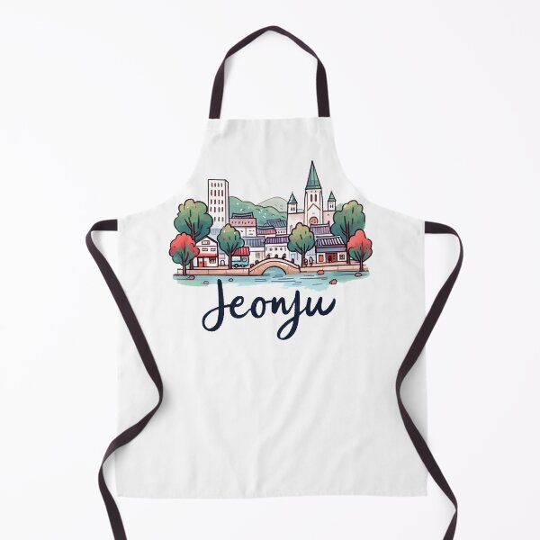 Item preview, Jeonju South Korea Watercolor designed and sold by PaintMeWorld.