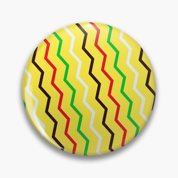 Item preview, Multicolor Vivid Prismatic Polychrome Colorful Jagged Line Waves designed and sold by EvergreenMotifs.