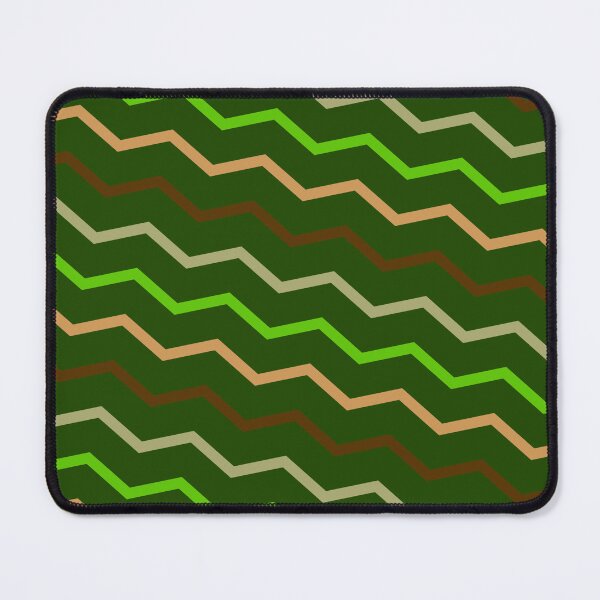 Item preview, Multicolor Vivid Prismatic Polychrome Colorful Jagged Line Waves designed and sold by EvergreenMotifs.