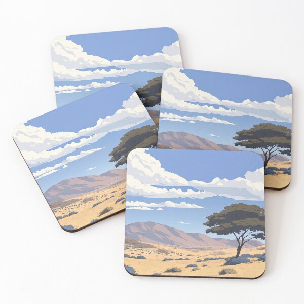 Item preview, Djibouti landscape  | Anime style designed and sold by ComicsFactory.