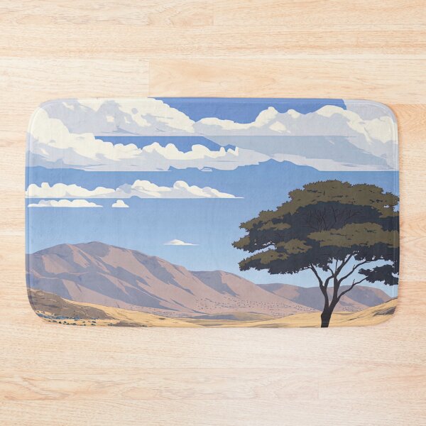 Item preview, Djibouti landscape  | Anime style designed and sold by ComicsFactory.