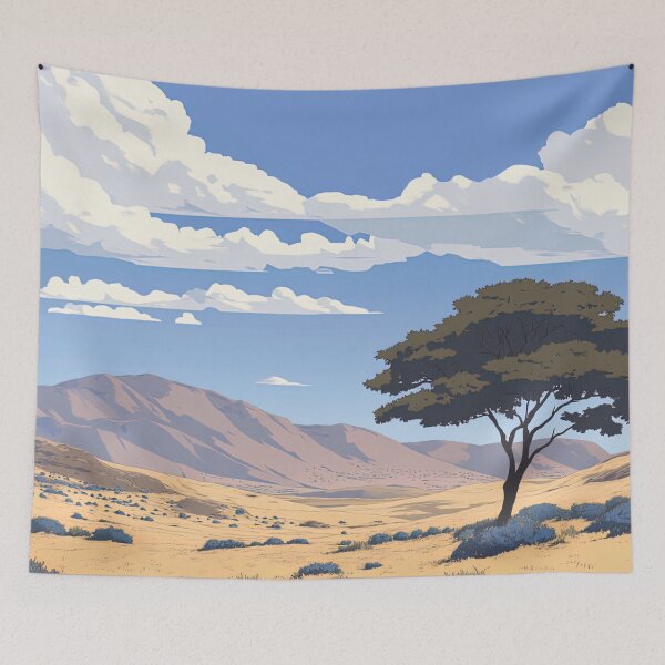 Item preview, Djibouti landscape  | Anime style designed and sold by ComicsFactory.