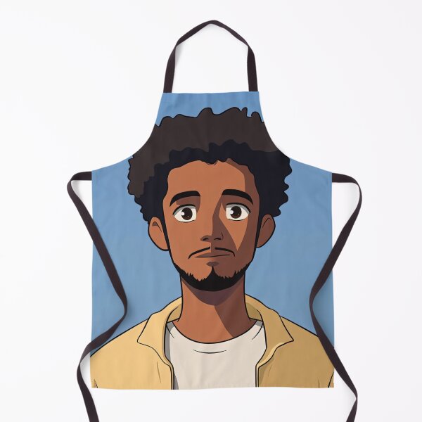 Item preview, Djiboutian man, portrait  | Anime style designed and sold by ComicsFactory.