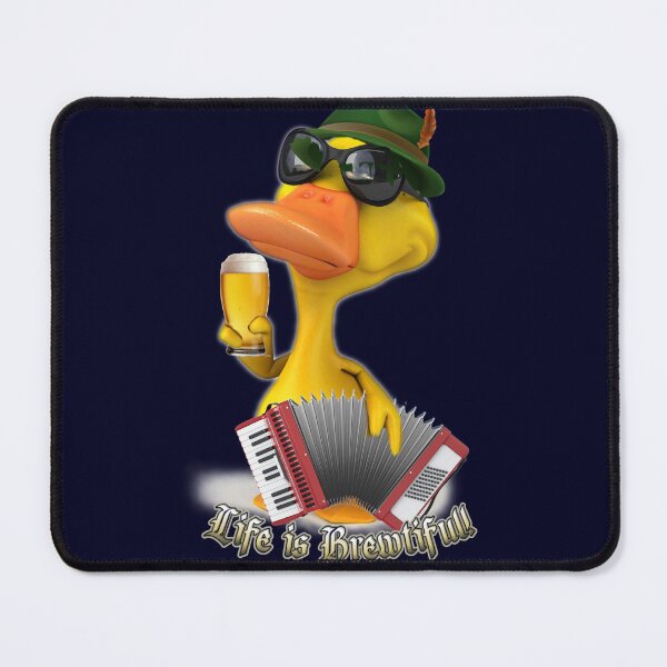 Item preview, BREWSTER THE DUCK LIFE IS BREWTIFUL COLLECTION designed and sold by THE AMERICAN TEEVANGELIST.