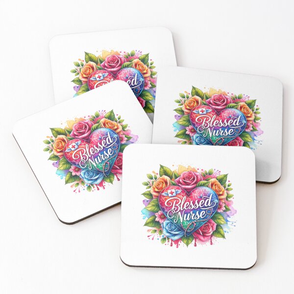 Item preview, Heartfelt Care – Stethoscope & Floral Nurse Art designed and sold by artedigital99.