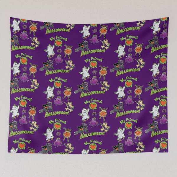 Item preview, My Friends Love Halloween! - Purple and Green designed and sold by MaestroTAVI.
