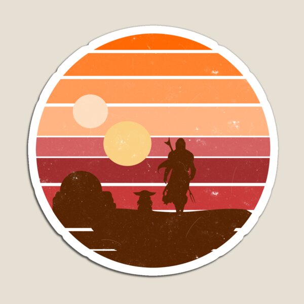 Item preview, TATOOINE SUN VINTAGE DESIGN designed and sold by glooballcenter.