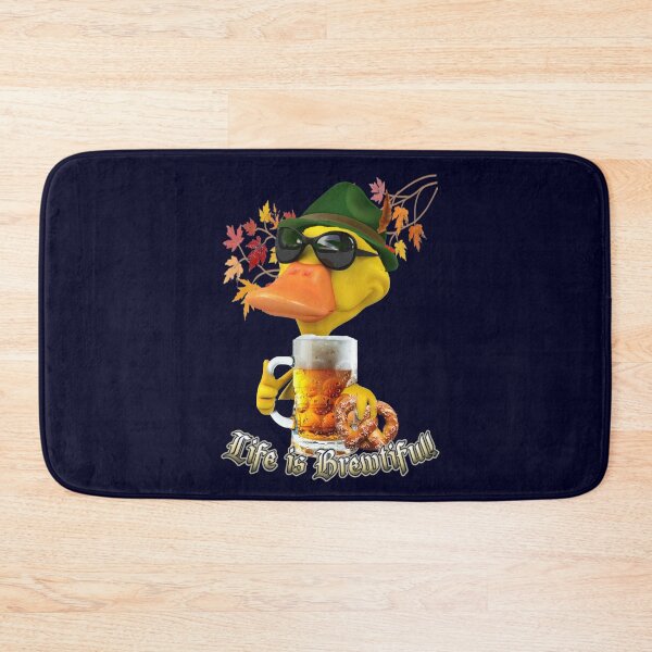 Item preview, BREWSTER THE DUCK   LIFE IS BREWTIFUL COLLECTION designed and sold by THE AMERICAN TEEVANGELIST.